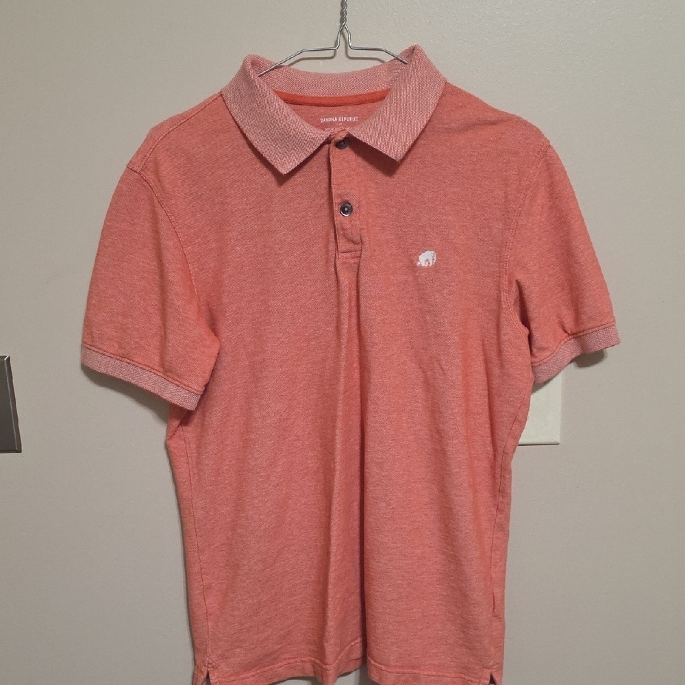 Banana Republic Orange Cotton Polo